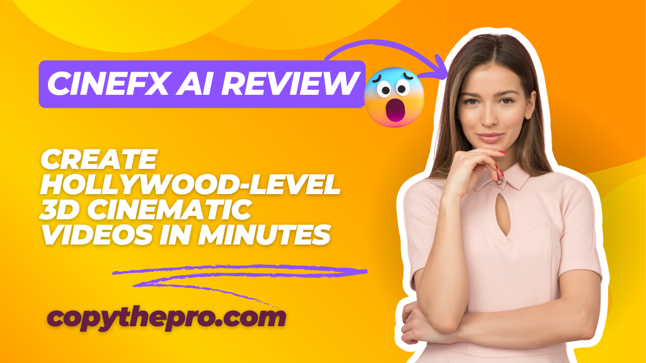 CineFX AI Review: Create Hollywood-Level 3D Cinematic Videos in Minutes